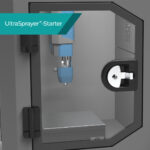 Touchscreen interface for easy control of the UltraSprayer®-Starter