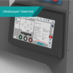 Touchscreen interface for easy operation of UltraSprayer®-Essential