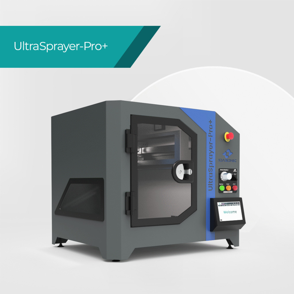ultrasonic spray coating by Idasonic UltraSprayer Pro+