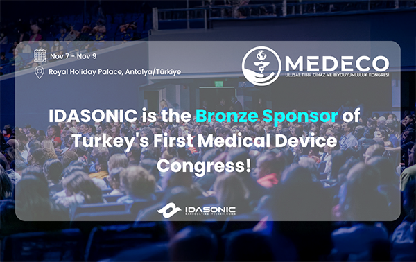 Leading ultrasonic coating and electrospinning company Idasonic became the bronze sponsor of the congress.