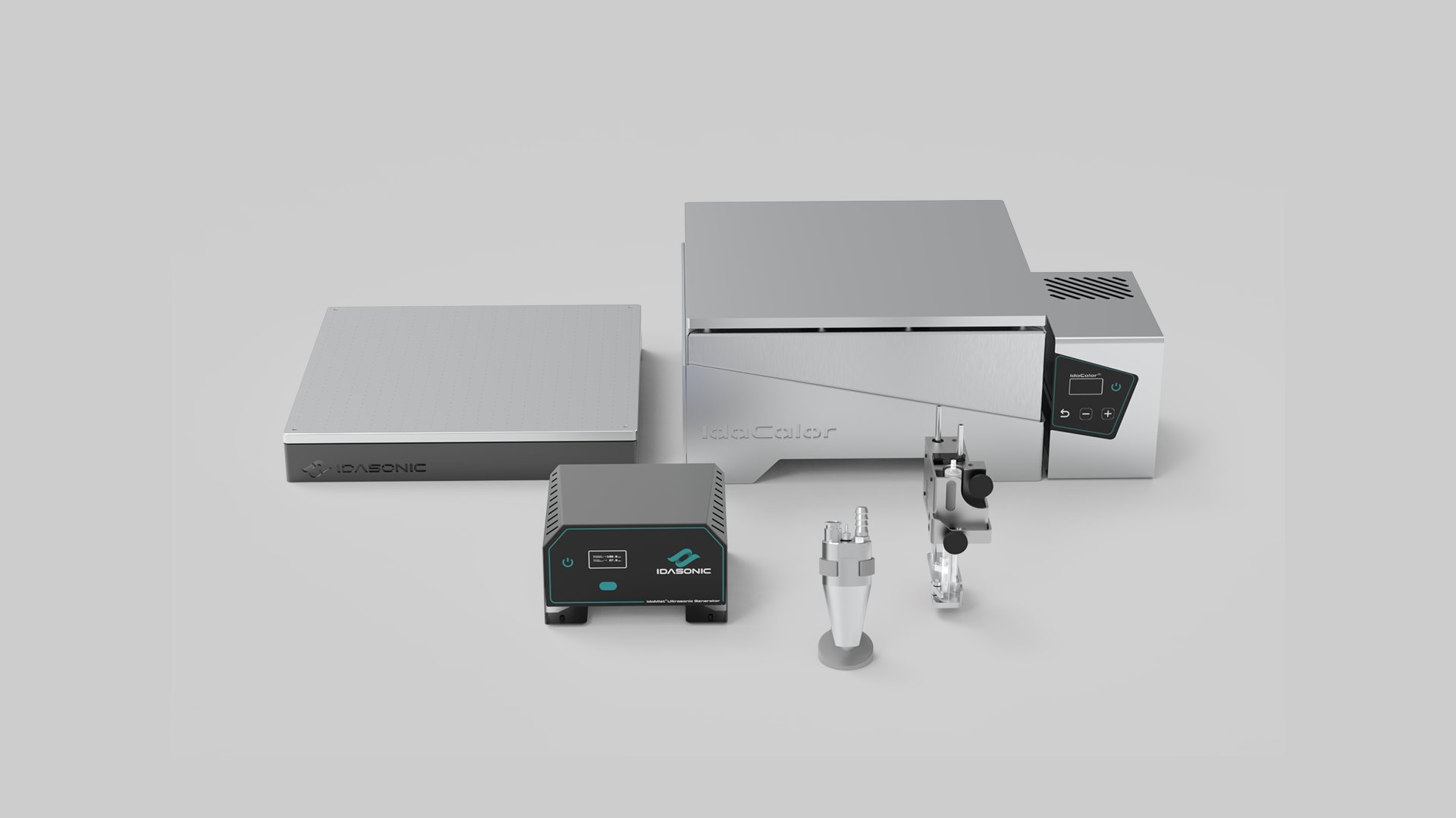 Equipment Solutions Ultrasonic Atomizers, Heating & Vacuum Plates